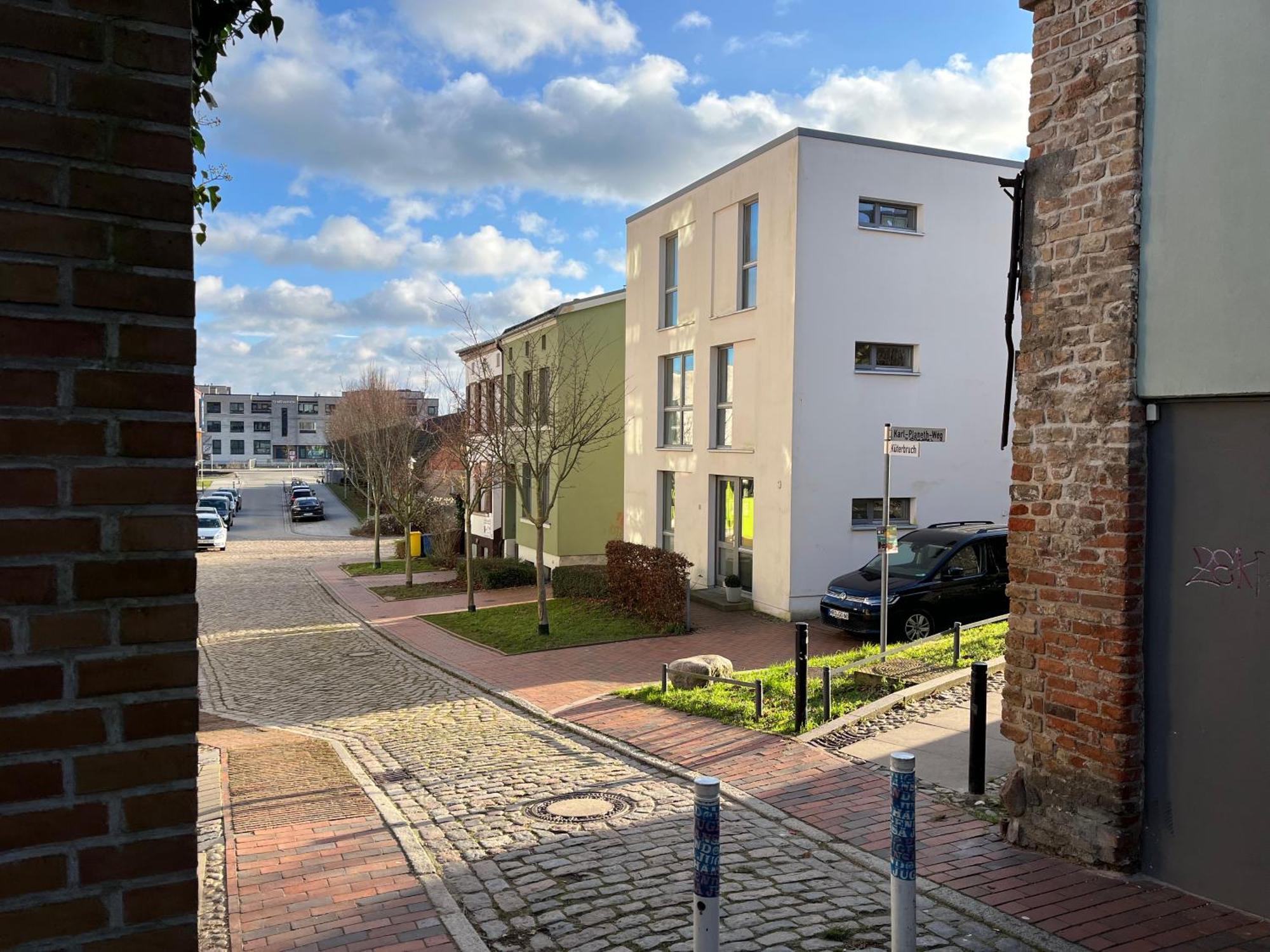 Ferienwohnung An Der Historischen Stadtmauer Rostock Zewnętrze zdjęcie