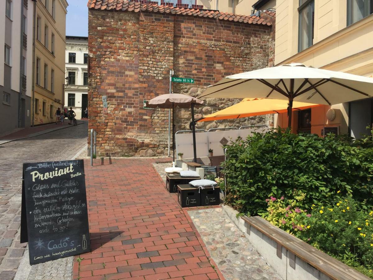 Ferienwohnung An Der Historischen Stadtmauer Rostock Zewnętrze zdjęcie